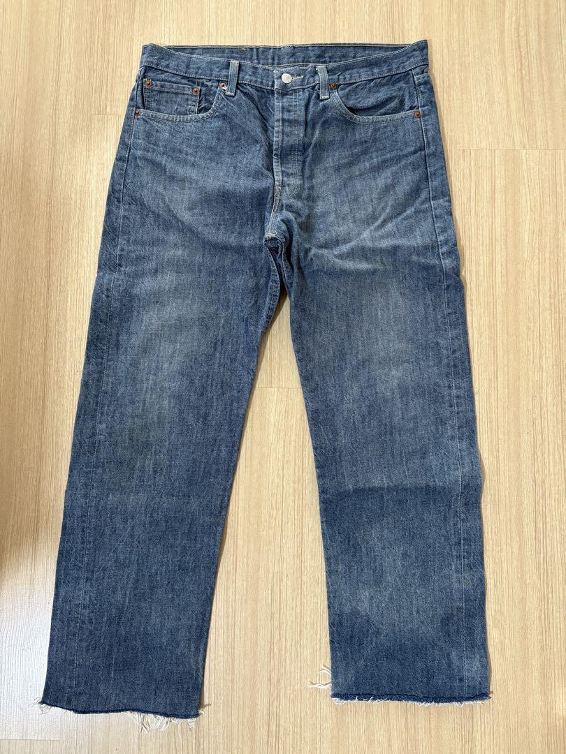 1990s EURO Levi's cut off denim 501