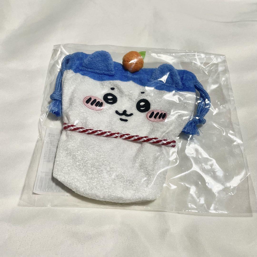 ちいかわ 郵便局 おもちもちもちマスコット ハチワレ かがみもち巾着 ハチワレ 匿名配送】ちいかわ 郵便局 かがみもち巾着 ハチワレ - メルカリ