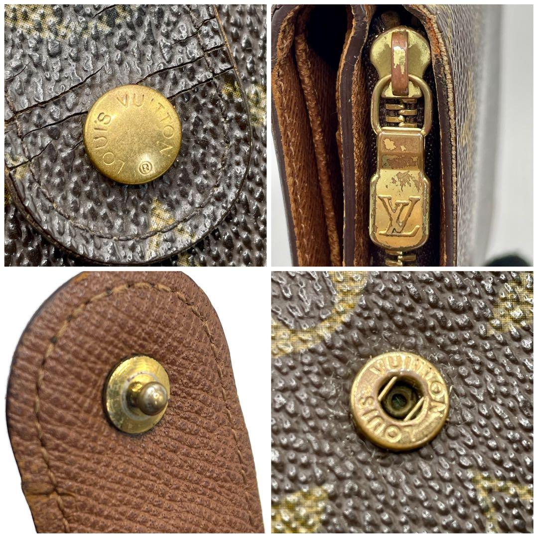 LOUIS VUITTON モノグラム ポルトパピエ ジップ 2つ折り財布