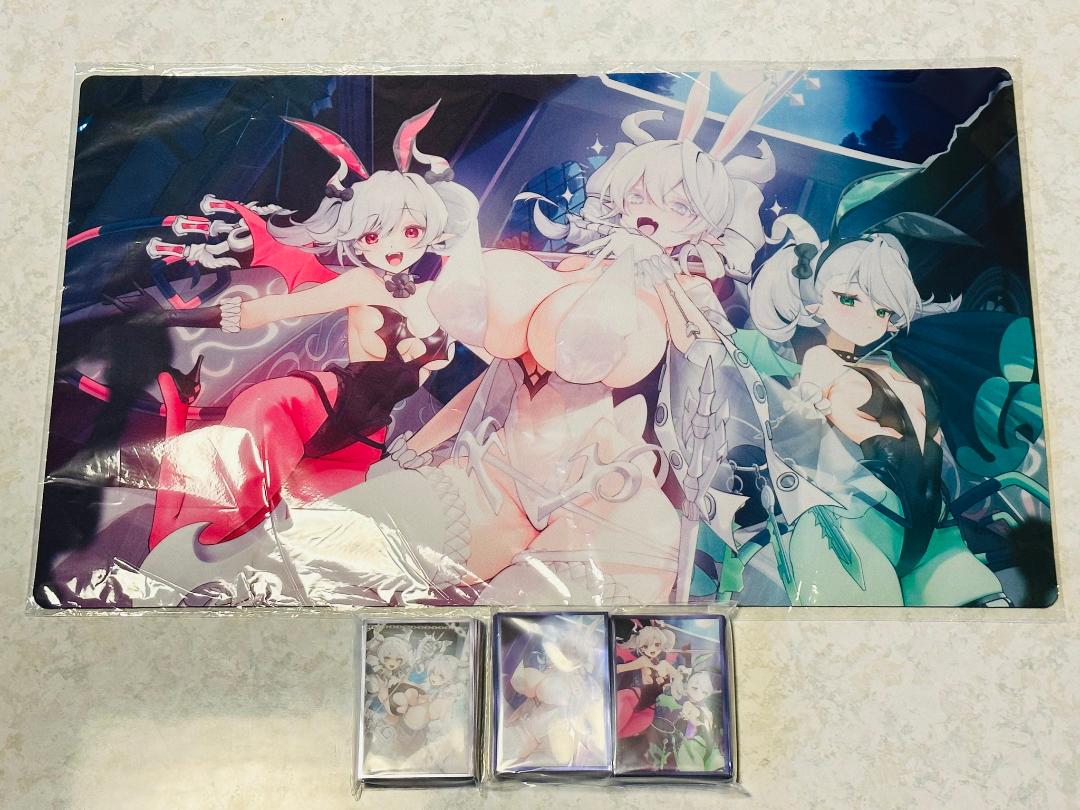 【遊戯王】白銀の城のラビュリンス　スリーブ＆プレイマット