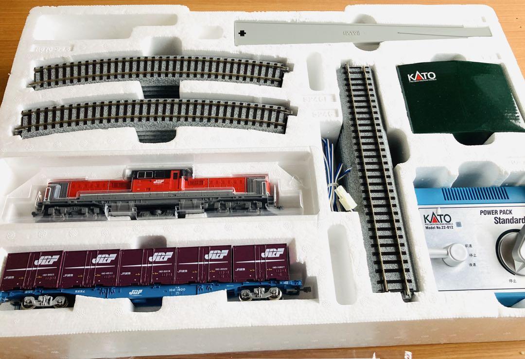 KATO HOゲージ　スターターセット DD51 貨物列車
