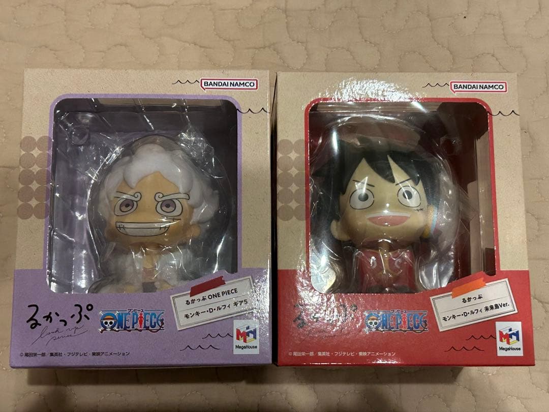ONE PIECE ワンピース るかっぷ ルフィ 未来島 ギア5 セット売りMegaHouse