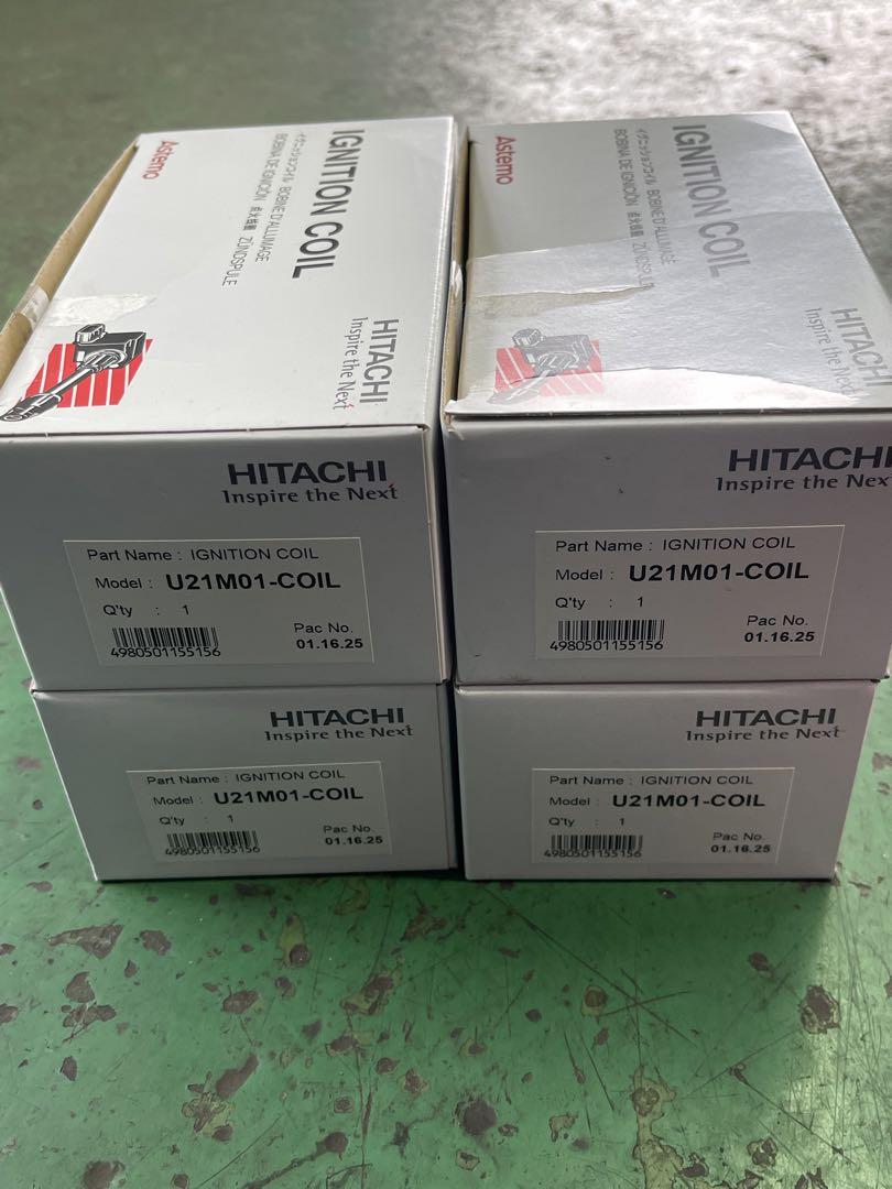 HITACHI 点火コイル U21M01-COIL 4個セット
