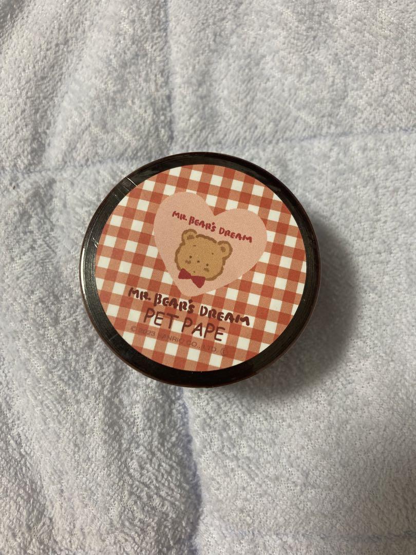 ARomantic ミスターベアーズドリーム PETテープ伊勢丹サンリオ