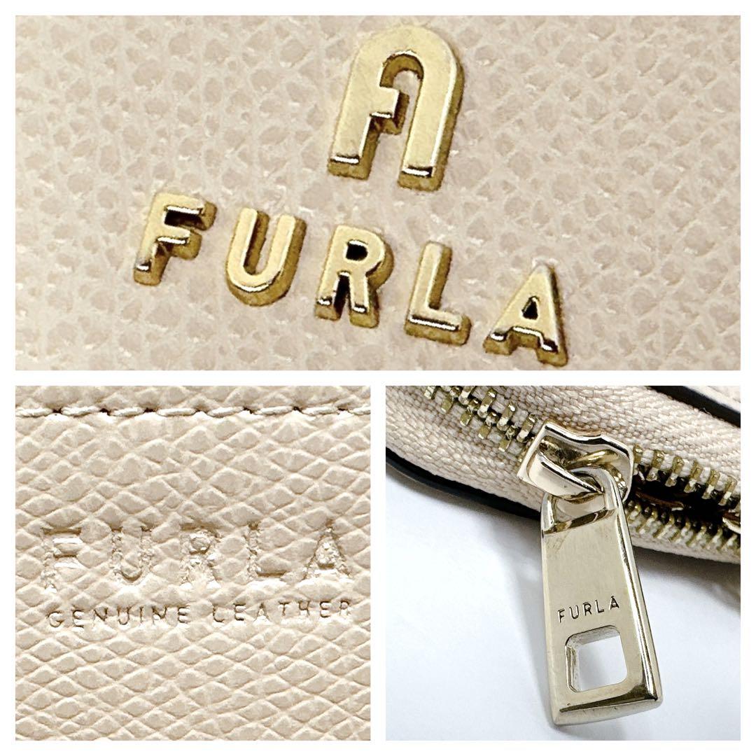 美品⭐️ FURLA フルラ コインケース 財布 キーケース レザー ミニ財布 極美品✨フルラ キーリング 付き コインケース カードケース