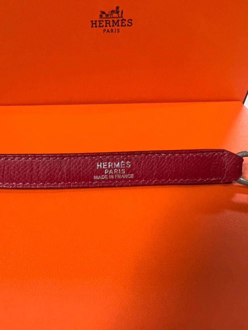 HERMES ・Kerry・首輪andリード・レッド✩︎