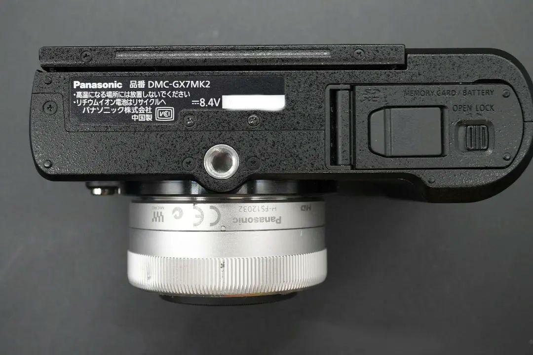LUMIX GX7MK2 ブラック 外観美品 ジャンク レンズ付 - メルカリ
