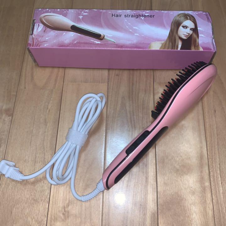 【最終値下げ】ヘアブラシアイロン
