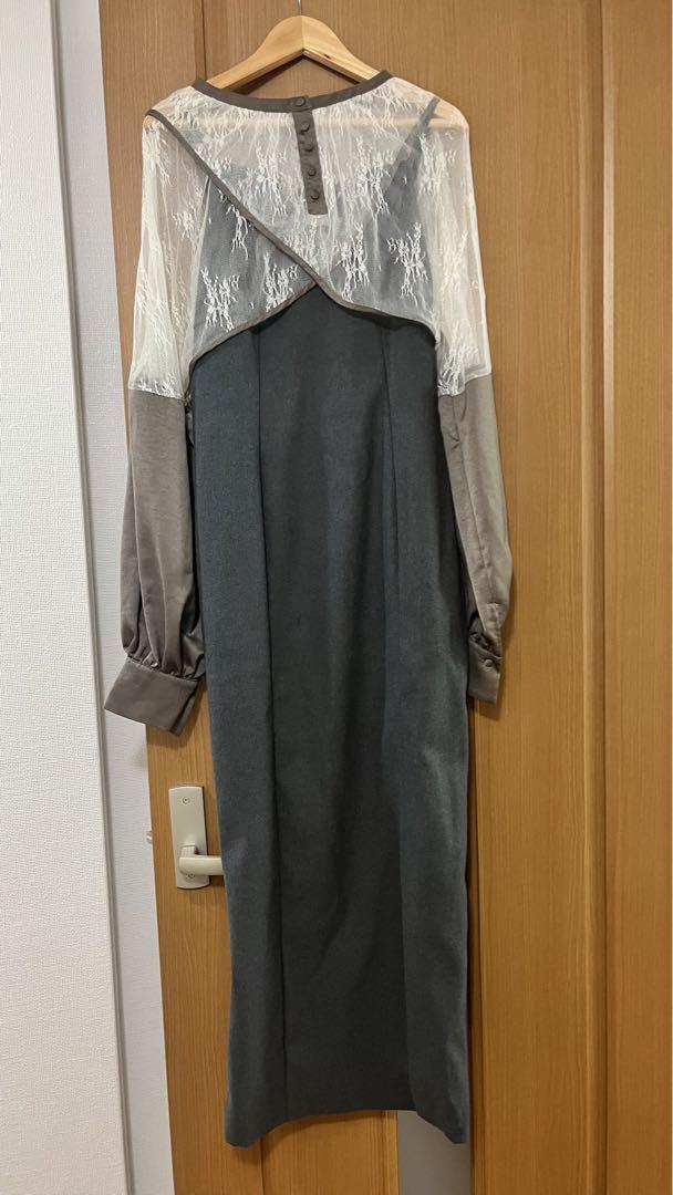 【値下げ】Ezick オケージョンワンピース レーストップドレス お呼ばれ