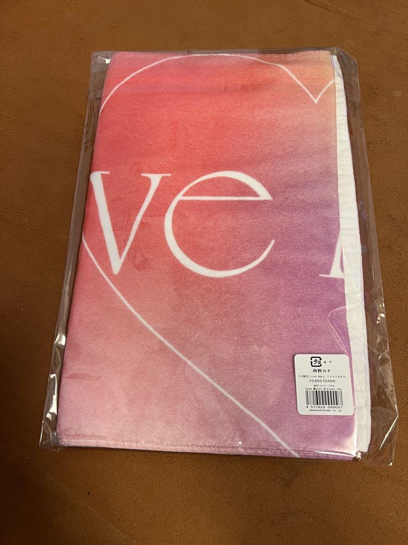 西野カナ　Love Again 2024 Live Viewing タオル 西野カナ Love Again 2024 Live Viewing タオル - メルカリ