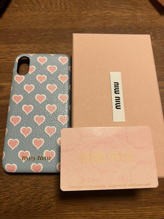 MIU MIU ミュウミュウ iPhone X/XS ケース