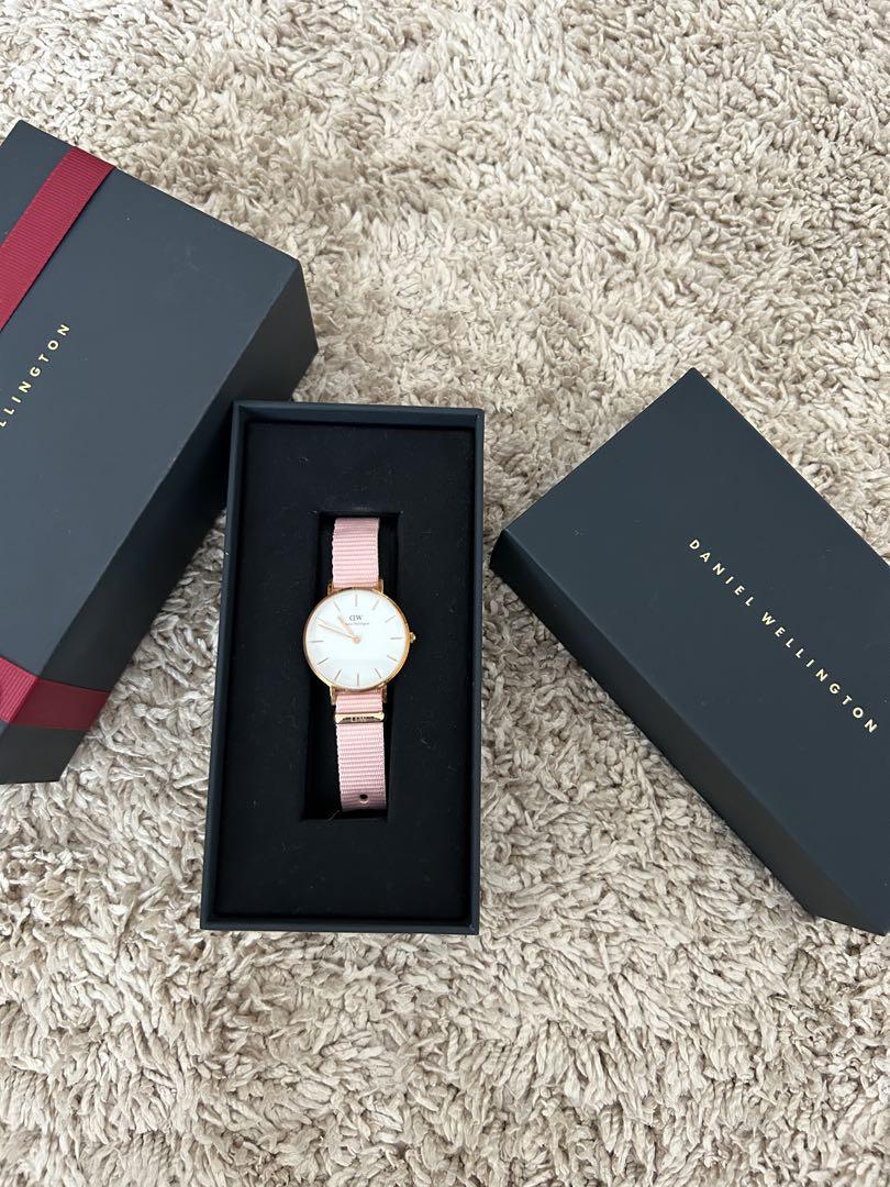 Daniel Wellington DW ピンク 時計 - メルカリ