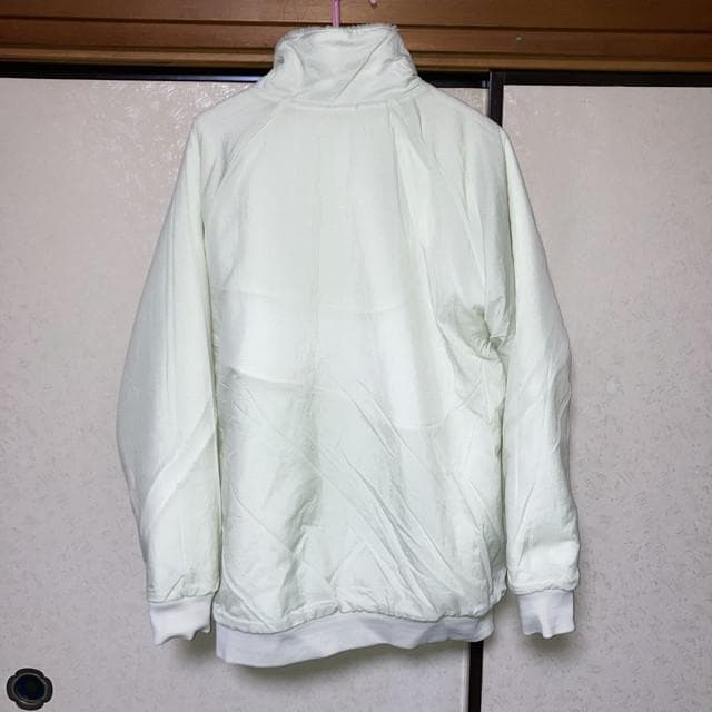 リバーシブルボアジャケット デカロゴ クリーム ホワイト メンズ XLサイズXL LL NIKE WWW_SHINETEETH_COM