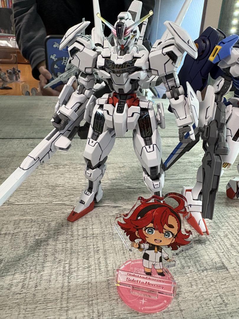 水星の魔女 ガンプラ HG 1/144 拡張パーツセット1 完成品セット