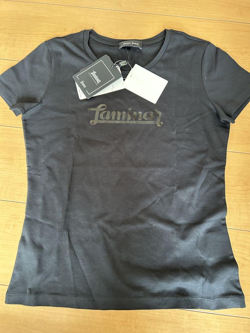新品　タグ　Herno ブラック Tシャツ サイズ42 黒　ヘルノ