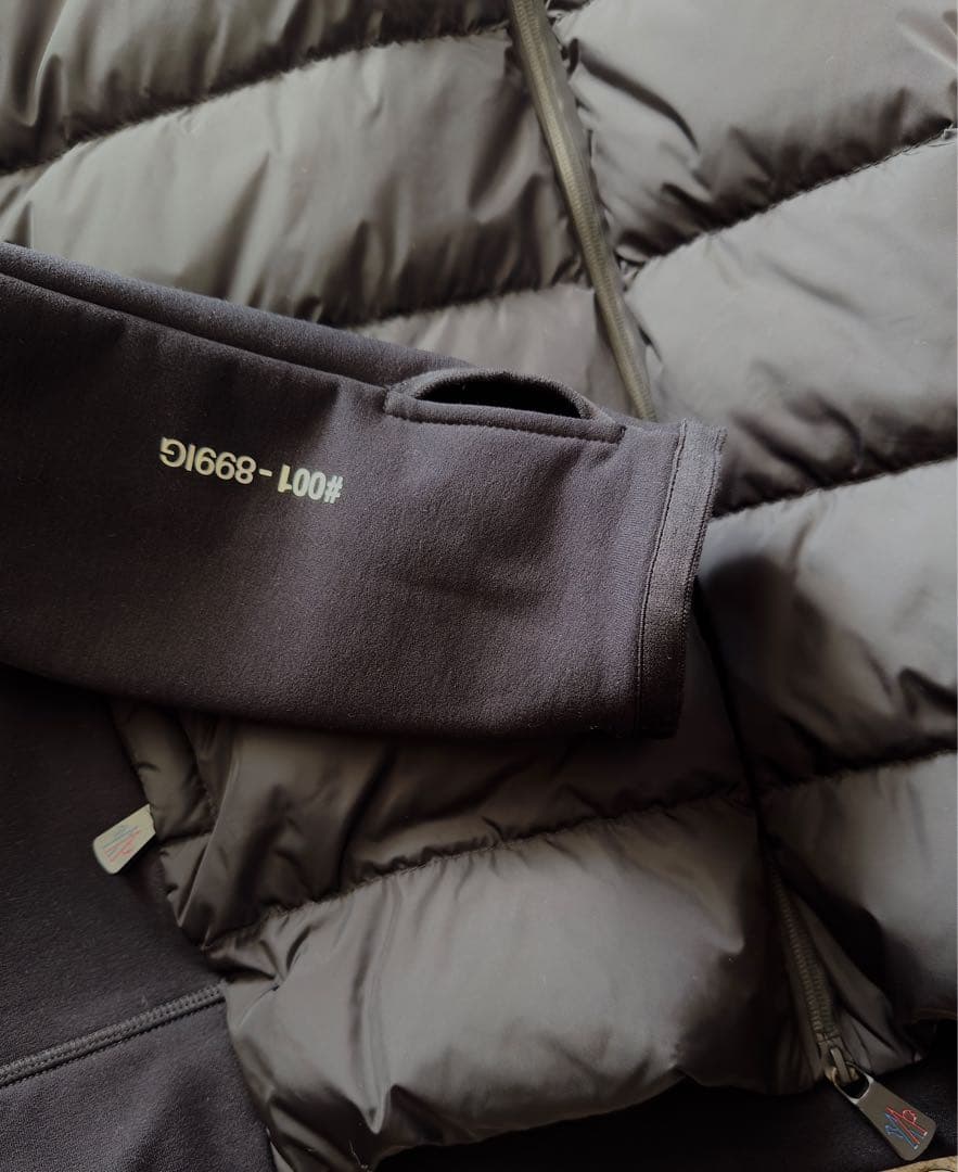 【美品】　MONCLER GRENOBLE / ダウンジップアップパーカ　XL