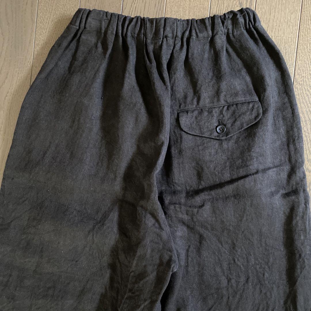 ゴーシュ ヘンプツイルワイドパンツ