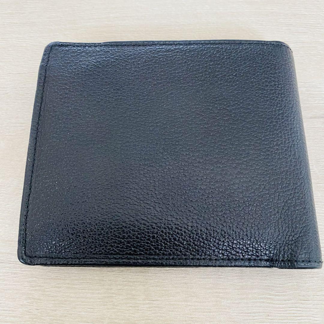 【美品✨】BURBERRY バーバリー 折り財布 ノバチェック ブラック レザー