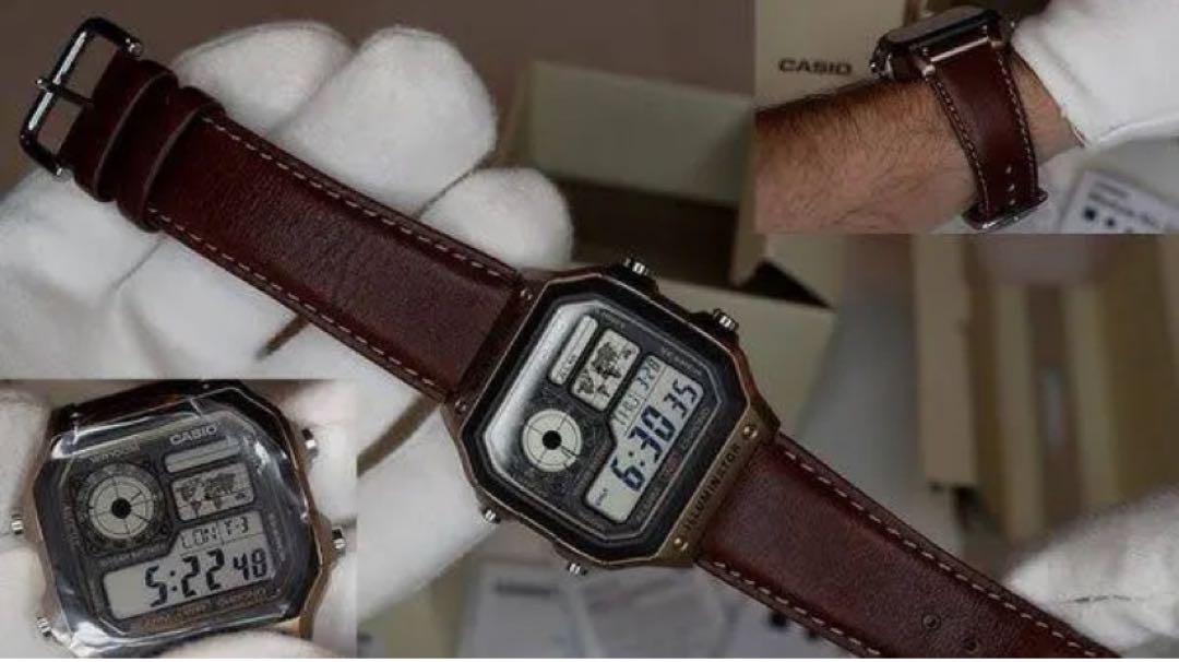 激レア！　新品未使用 CASIO カシオ AE-1200WHL-5A 正規品