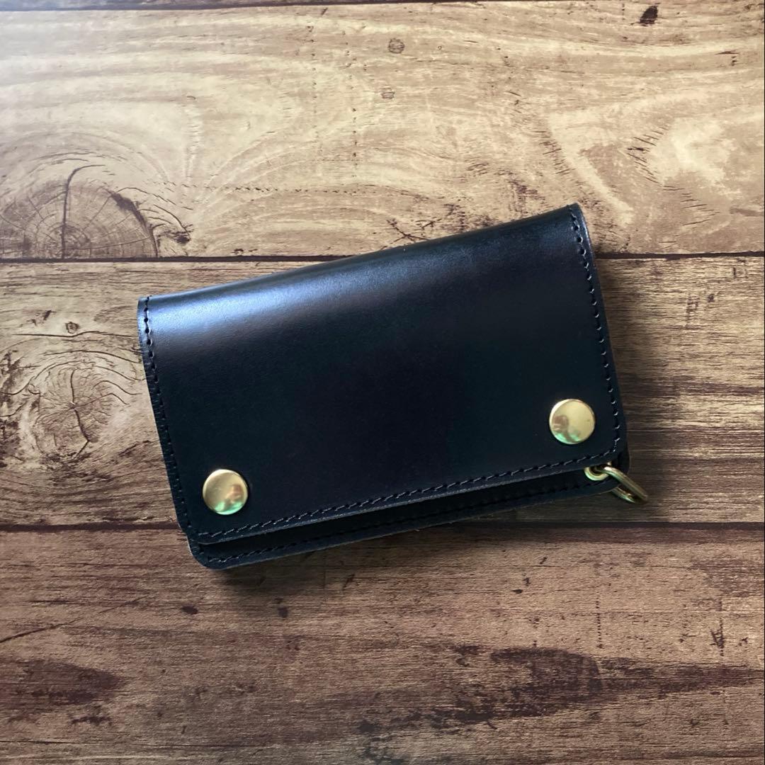 【13oz様ご確認用】トラッカーウォレット150（ミドル）【お札を折らずに収納】