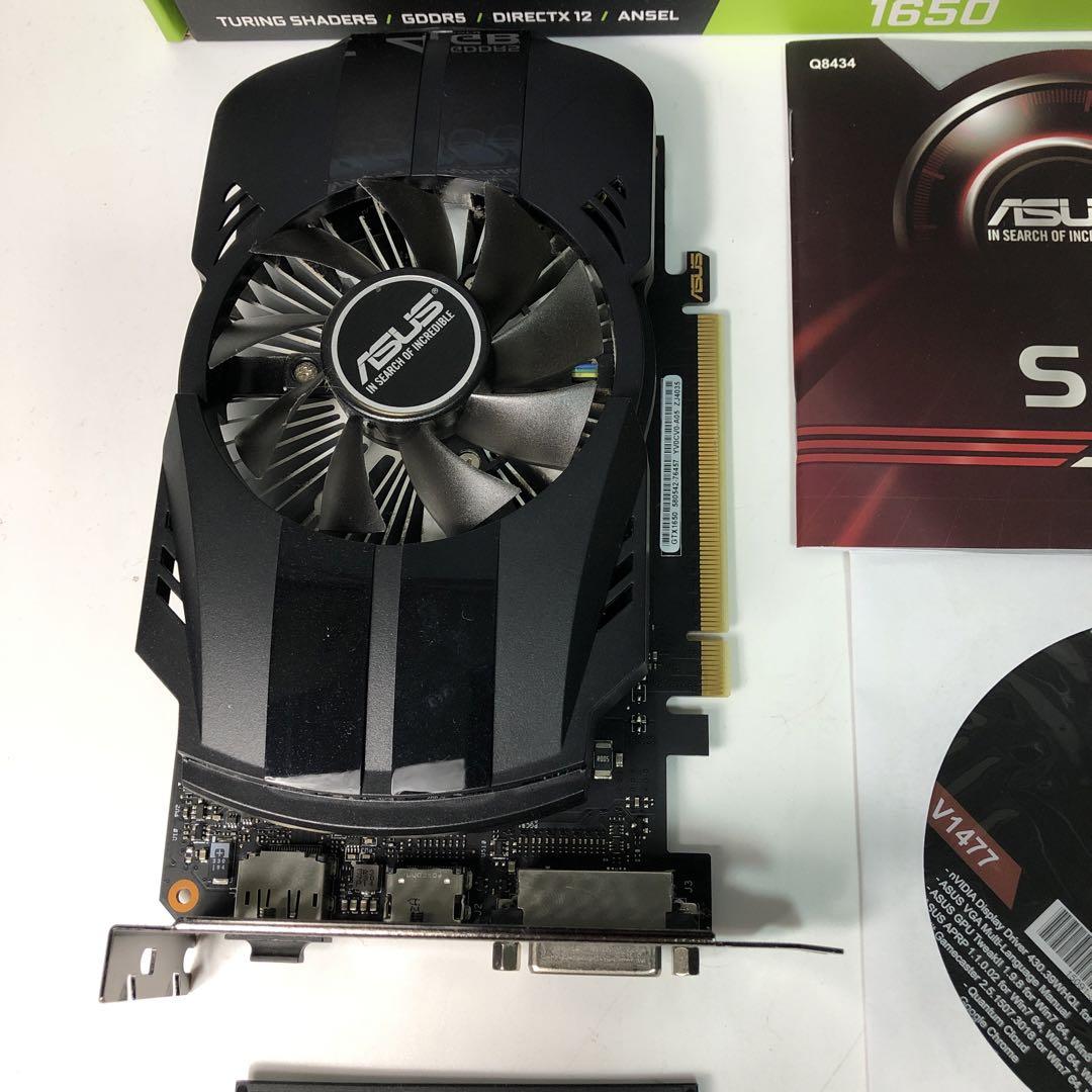 ASUS GEFORCE GTX1650 OC 4GB グラフィックボード