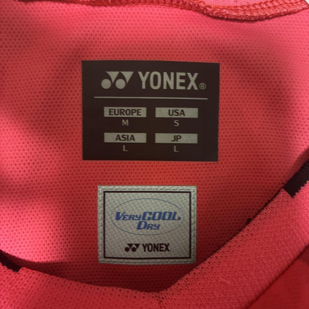 YONEX バドミントン用ウェア JP L レッド