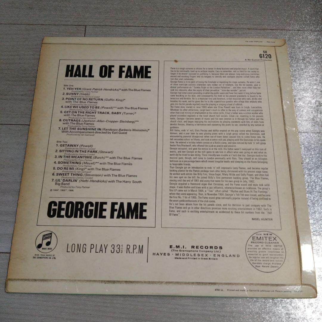 くらしを楽しむアイテム UK原盤 HALL OF FAME GEORGIE FAME ジョージ・フェイム - メルカリ 洋楽