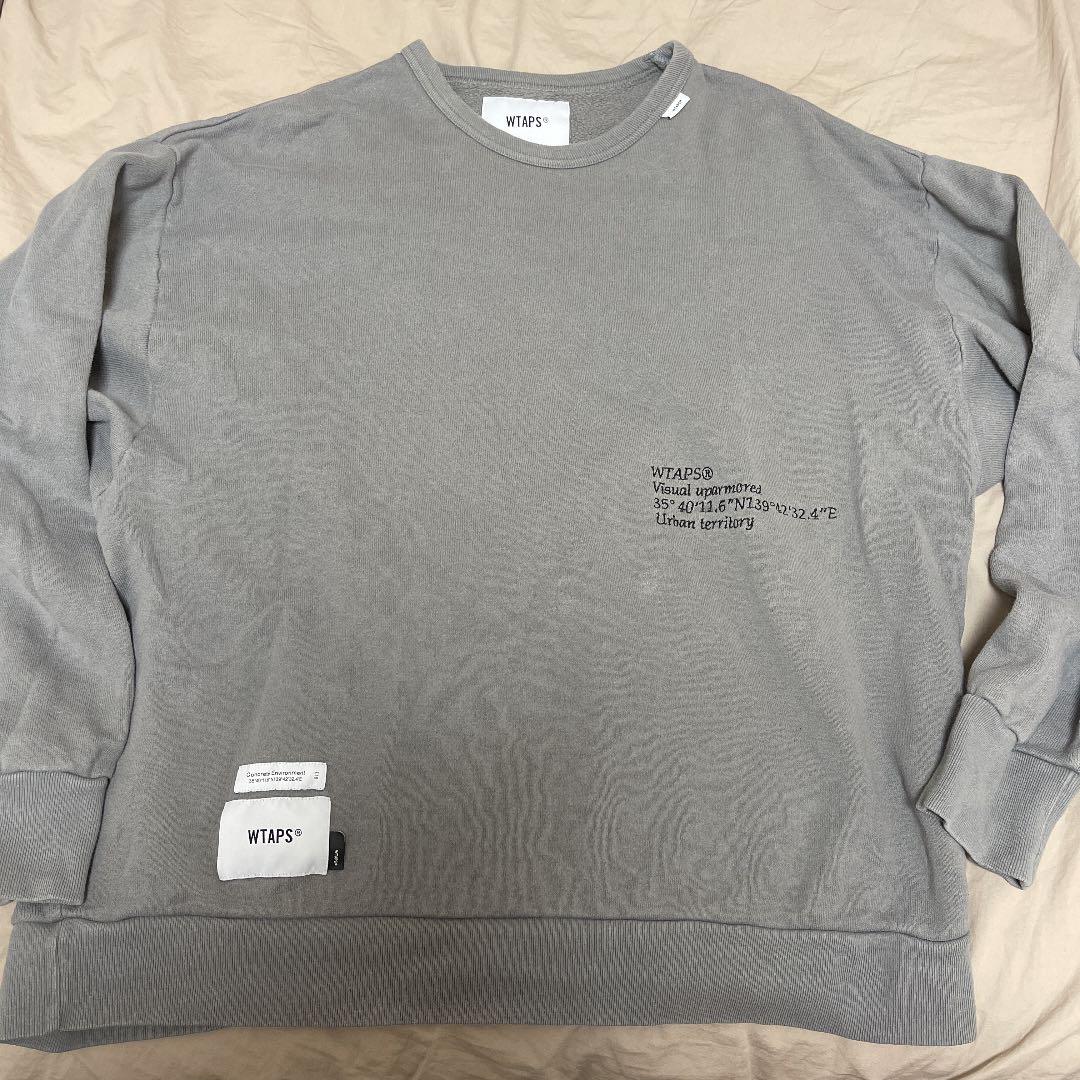 WTAPS ダブルタップス 21AW ACADEMY CREW NECK クルーネック