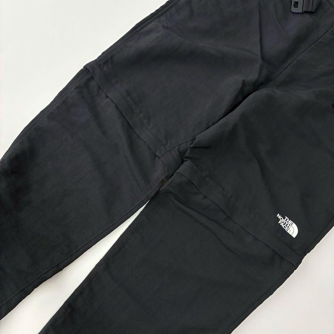 廃盤 美品 ノースフェイス ブラック コンバーチブル パンツ ブラック 32