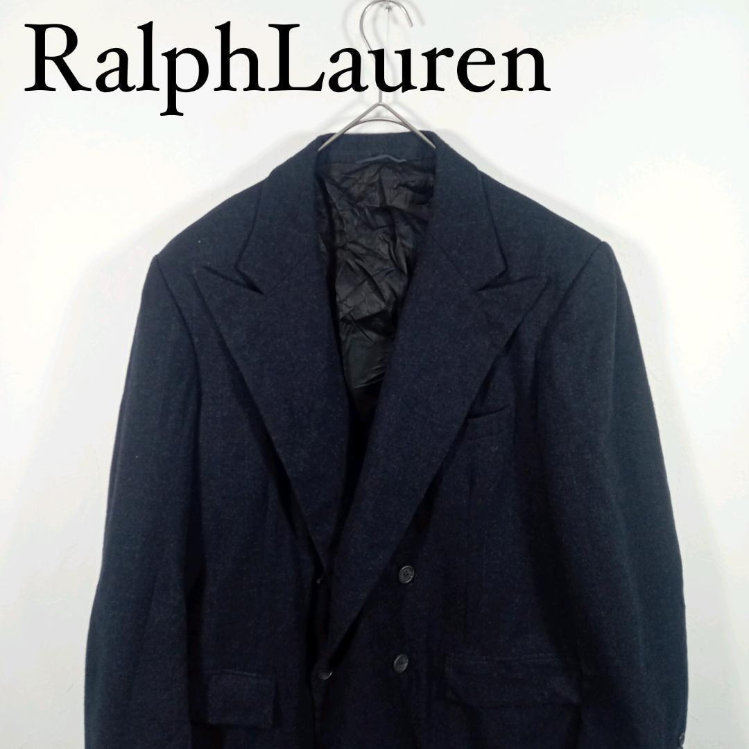 Ralph Lauren ウールテーラードジャケット ラルフローレン ダブル