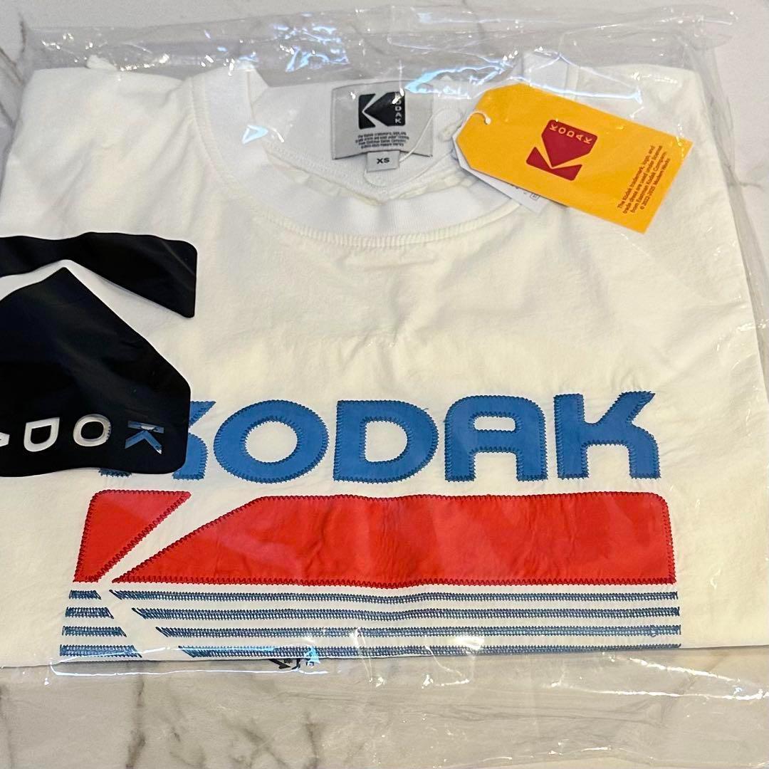 【TXTボムギュ着用】KODAKロゴTシャツ XSサイズ TXTボムギュ着用】KODAK＊ロゴTシャツ＊ XSサイズ - メルカリ