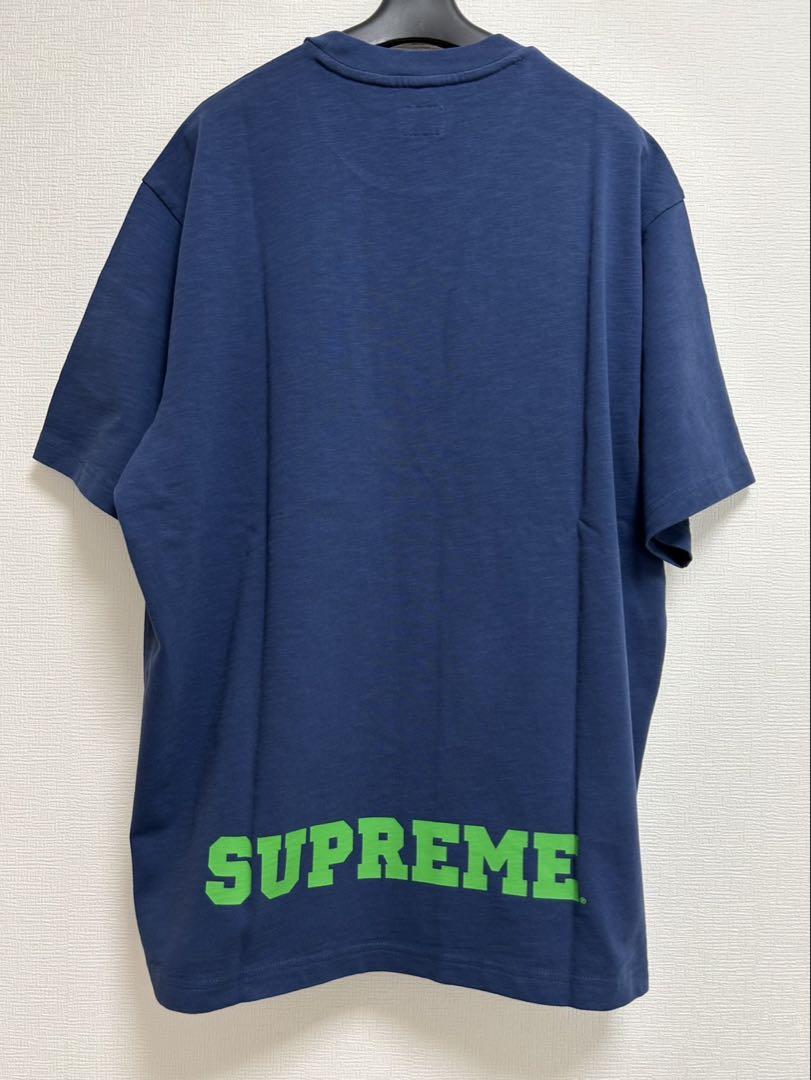 超希少】Supreme × goodenough GDEHカレッジロゴTシャツ - メルカリ
