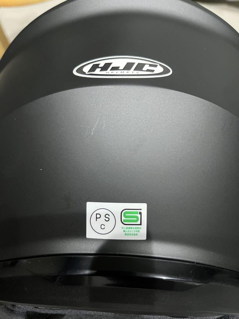 美品　HJCヘルメット i30　マットブラック　Lサイズ
