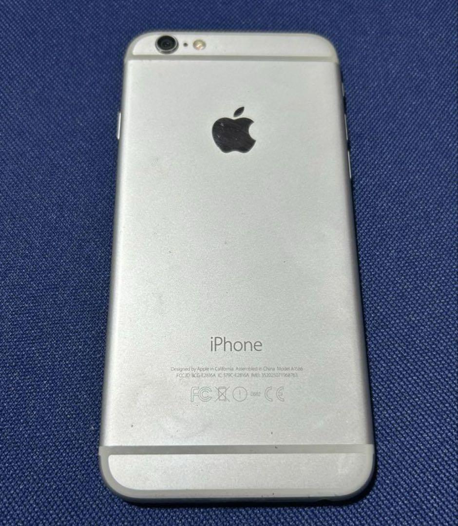 iPhone6 16GB シルバー 動作確認済-日本安心