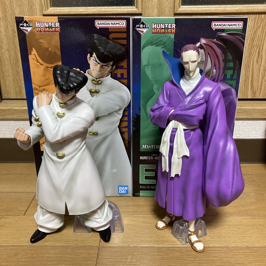 HUNTER×HUNTER 1番くじ　ナックル、シュートフィギュア