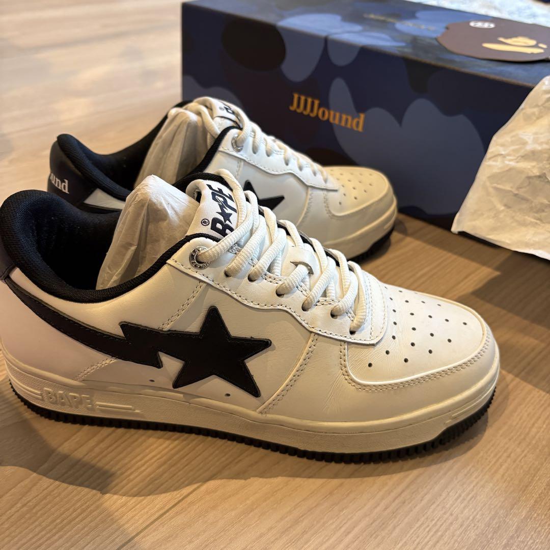 Jjjound BAPE STA ホワイト/ブラック スニーカー 25cm 靴