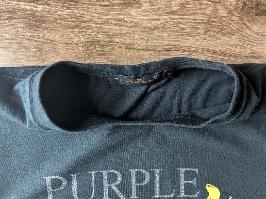 アンダーカバー 2007SS ハイヒール ラメプリント Tシャツ Purple期 アンダーカバー 2007SS ハイヒール ラメプリント Tシャツ Purple