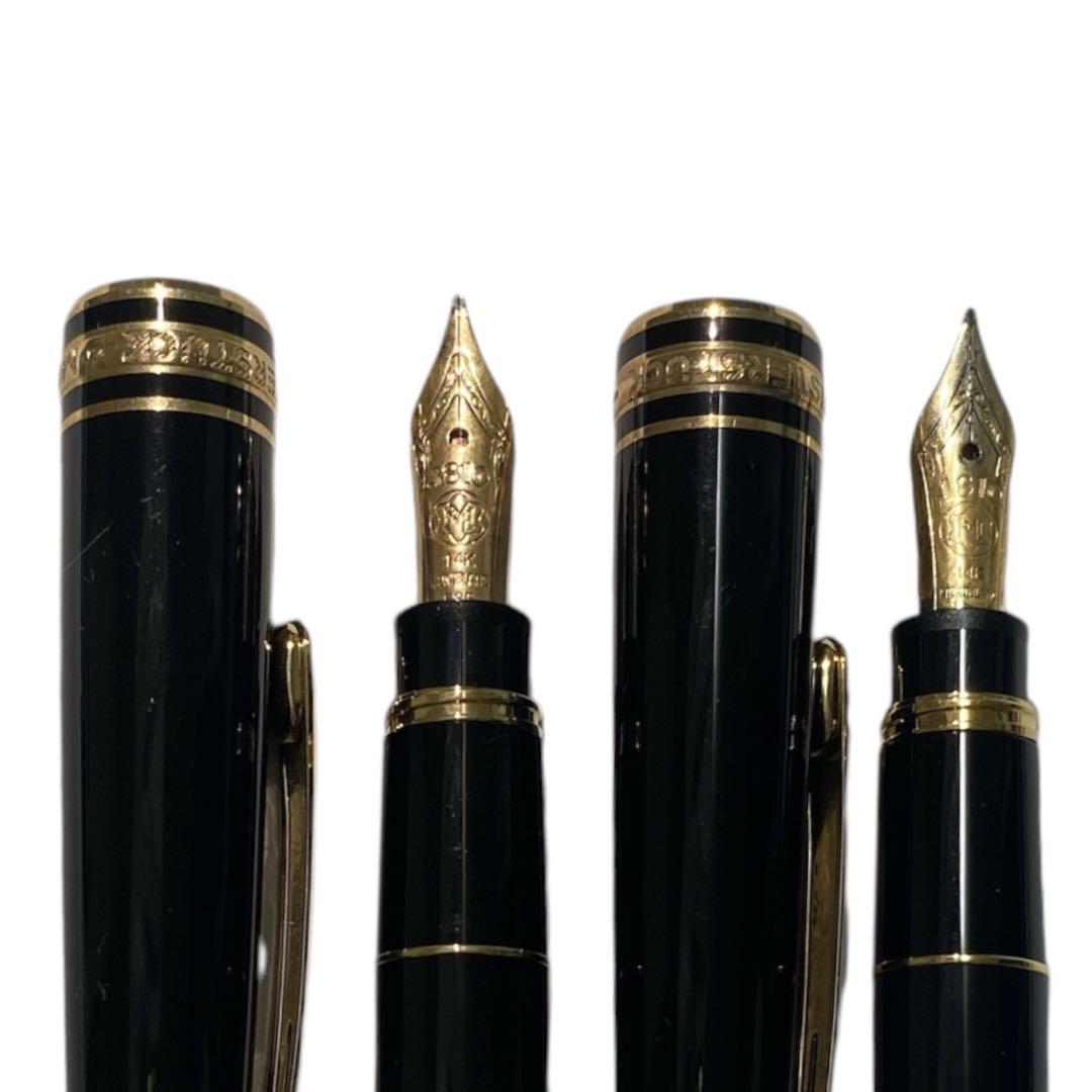MONTBLANC モンブラン 万年筆 ミニ ペン先14k マイスター 2点