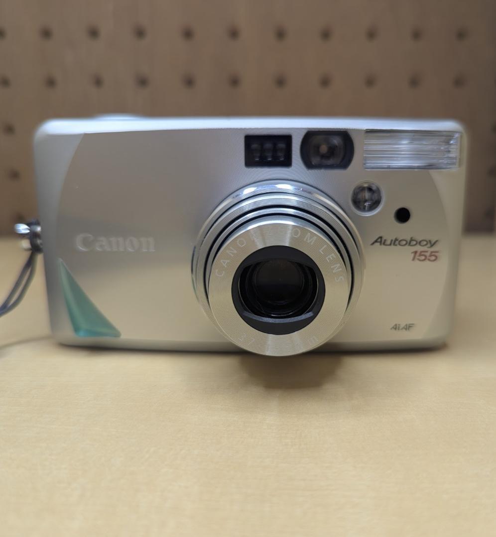 【完動品 美品】Canon Autoboy155 フィルムカメラ 動作確認済 Canon Autoboy 155 コンパクトフィルムカメラ - メルカリ