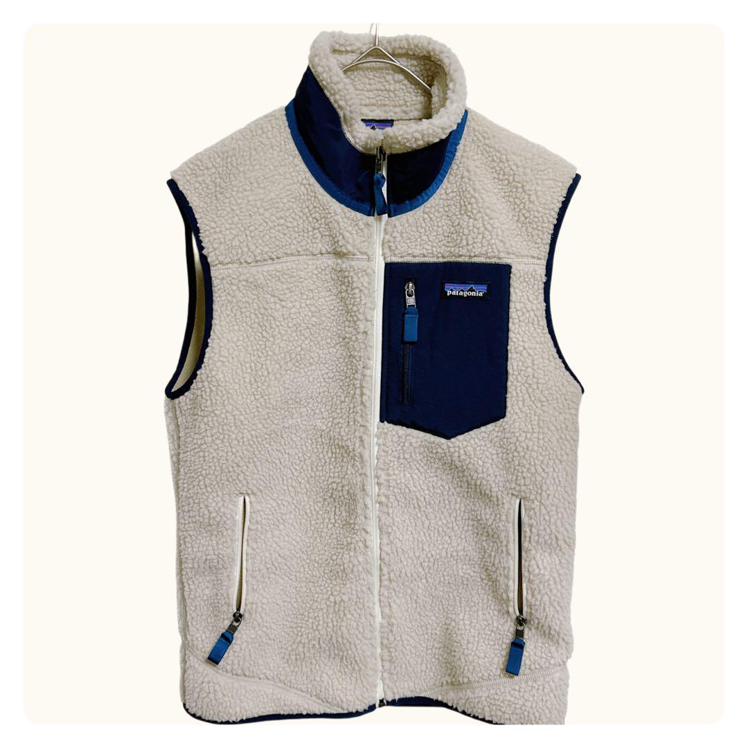 さるぼぼ Patagonia クラシック レトロx ボア ベスト メンズS
