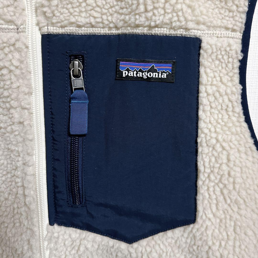 さるぼぼ Patagonia クラシック レトロx ボア ベスト メンズS