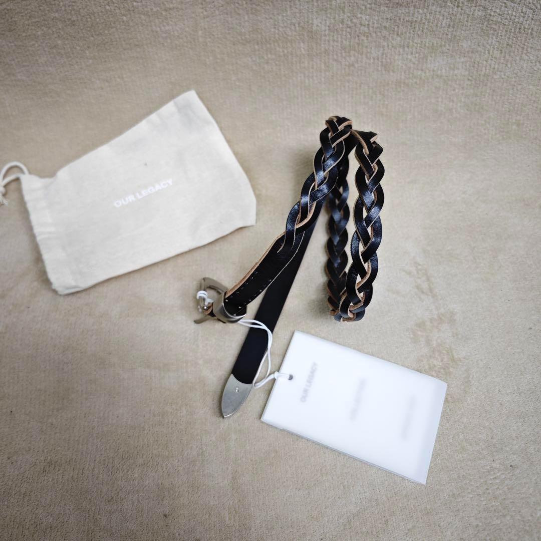 小物 Our Legacy 2 CM BRAIDED BELT
