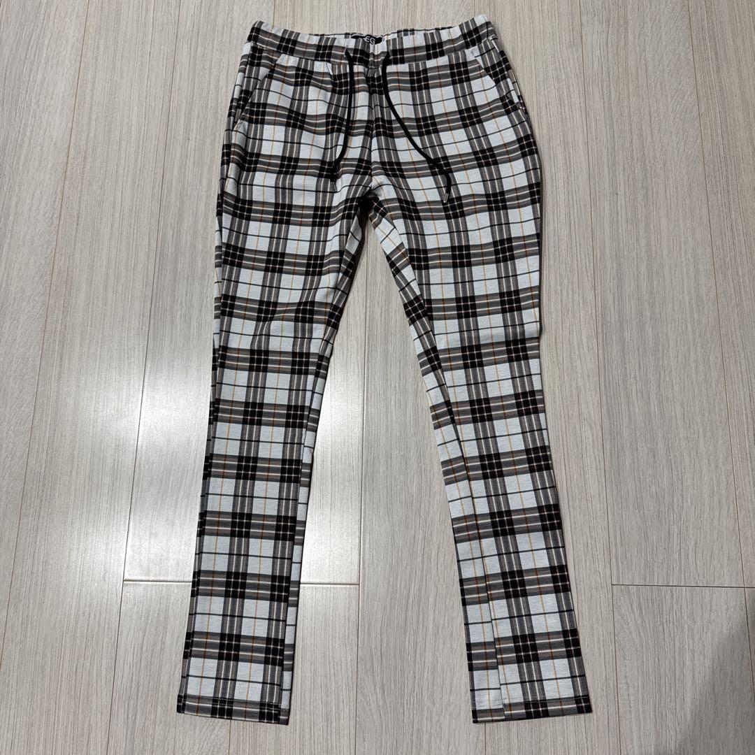 完売品　アーバンチェックパンツ