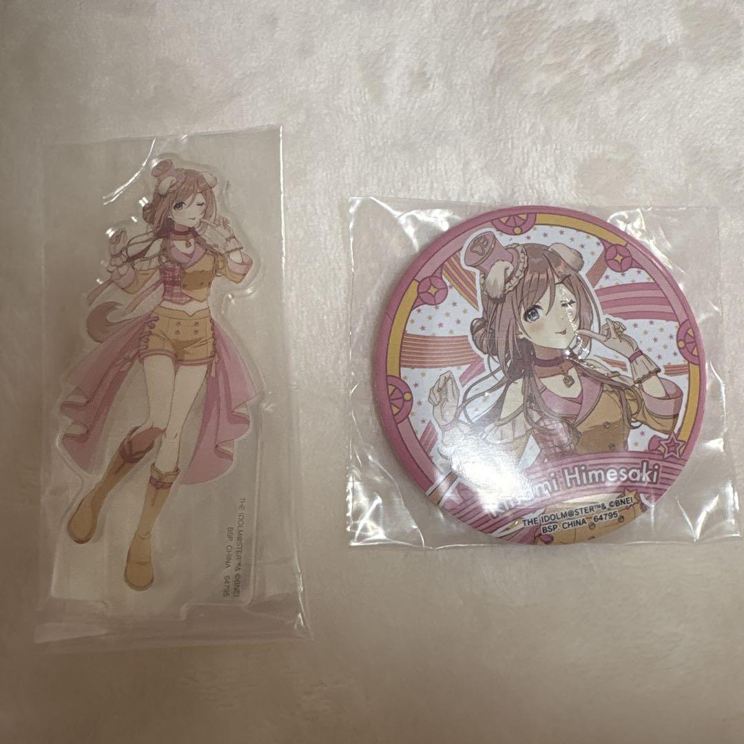 学園アイドルマスター 学マス 姫崎莉波 アクリルスタンドアクスタ 缶バッジ 学園アイドルマスター アクリルスタンド／姫崎莉波