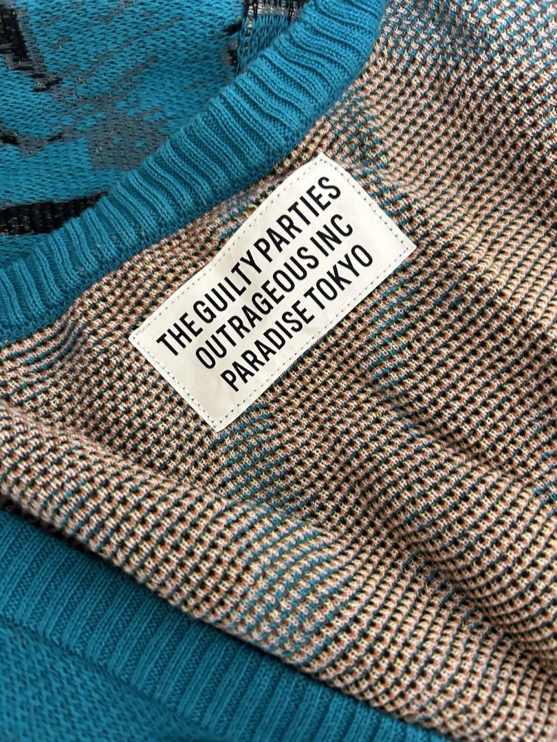 トップス WACKOMARIA TIMLEHI JACQUARDCARDIGAN 22ss