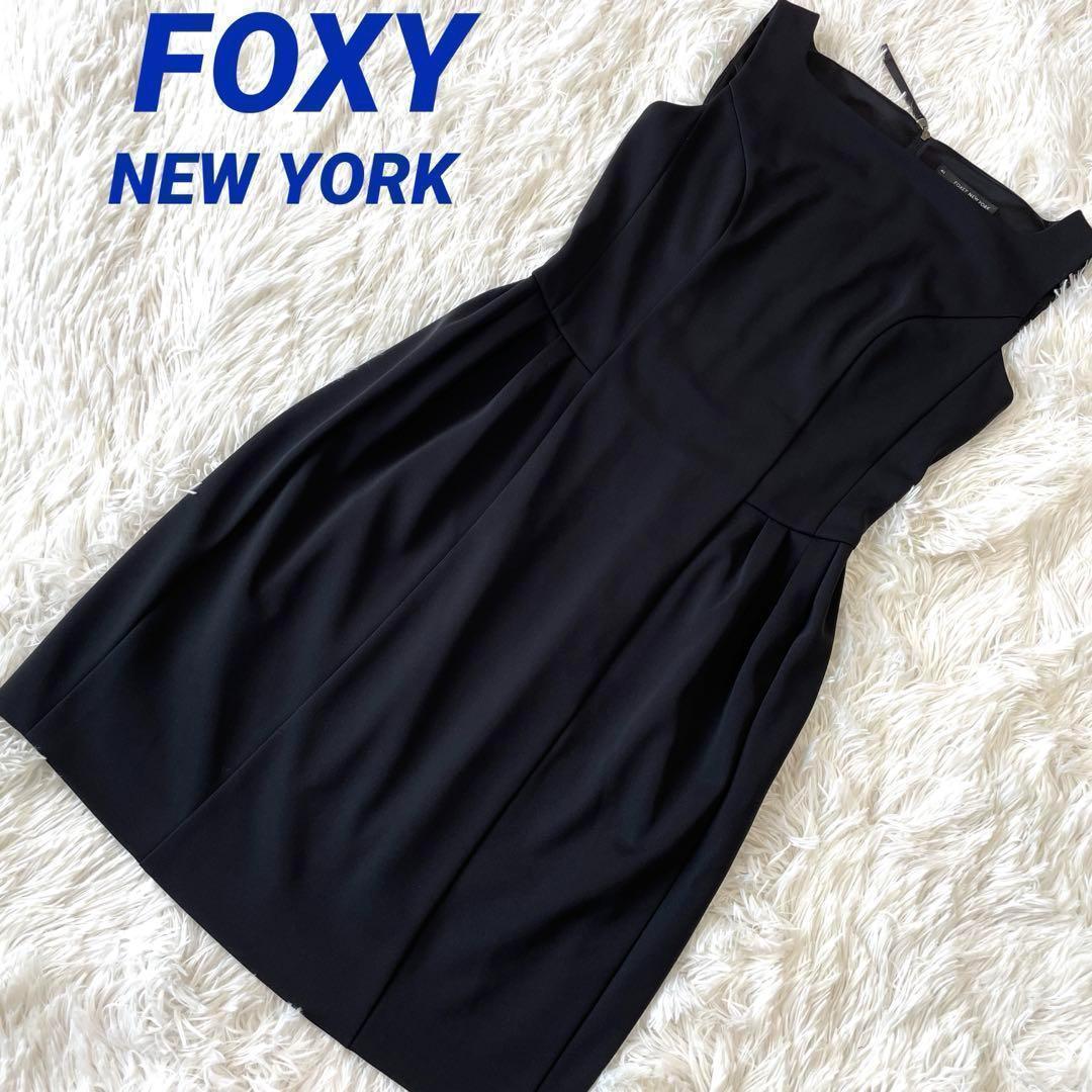 フォクシー✨FOXY✨M✨ブラックワンピース✨
