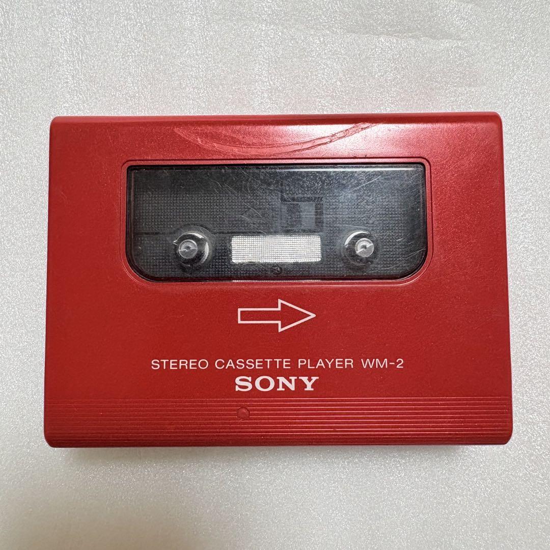 【ジャンク品】SONY WALKMAN II WM-2 NUDEイヤホン