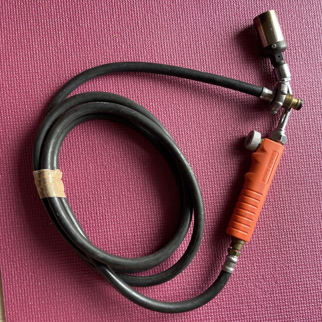 新富士バーナー S-1 プロパンバーナー 渦巻集中炎 3mホース