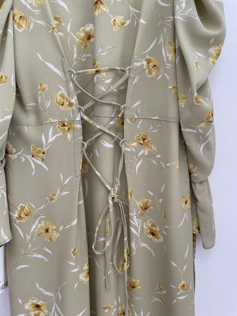 SNIDEL 花柄ロングワンピース タグ付き 未使用 美品 Mサイズ
