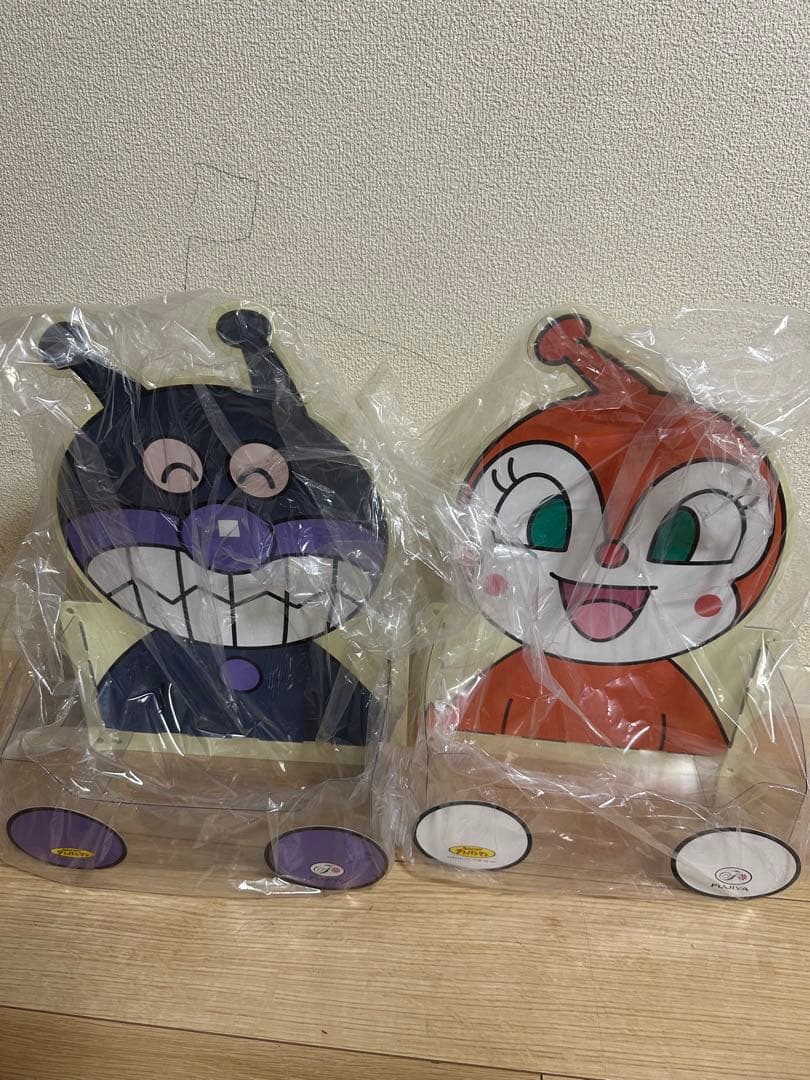 レア！　非売品　不二家　　ばいきんまん　ドキンちゃん　ケース